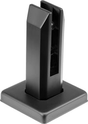 Supporto quadrato per vetro, 4 pezzi, per vetro di 8-12 mm, supporto per vetro in acciaio inox 304, 0,3 cm spessore, supporto per vetro per balcone, giardino, terrazza, scala