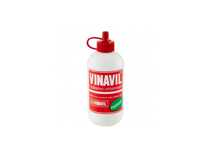 Colla vinilica bianca Vinavil tappo rosso adesivo universale inodore - 100 g