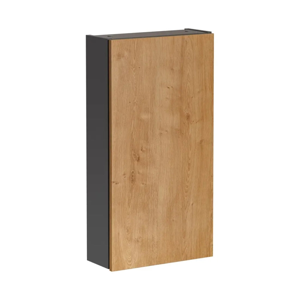 Colonna di stoccaggio TAMO - 1 porta - Colore grigio antracite - L40 × P16 × H75 cm - Da appendere