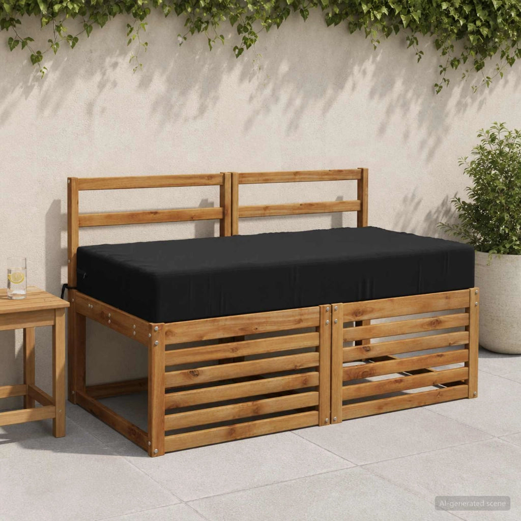 Cuscino per la seduta SOEST 100% Poliestere Nero 944310