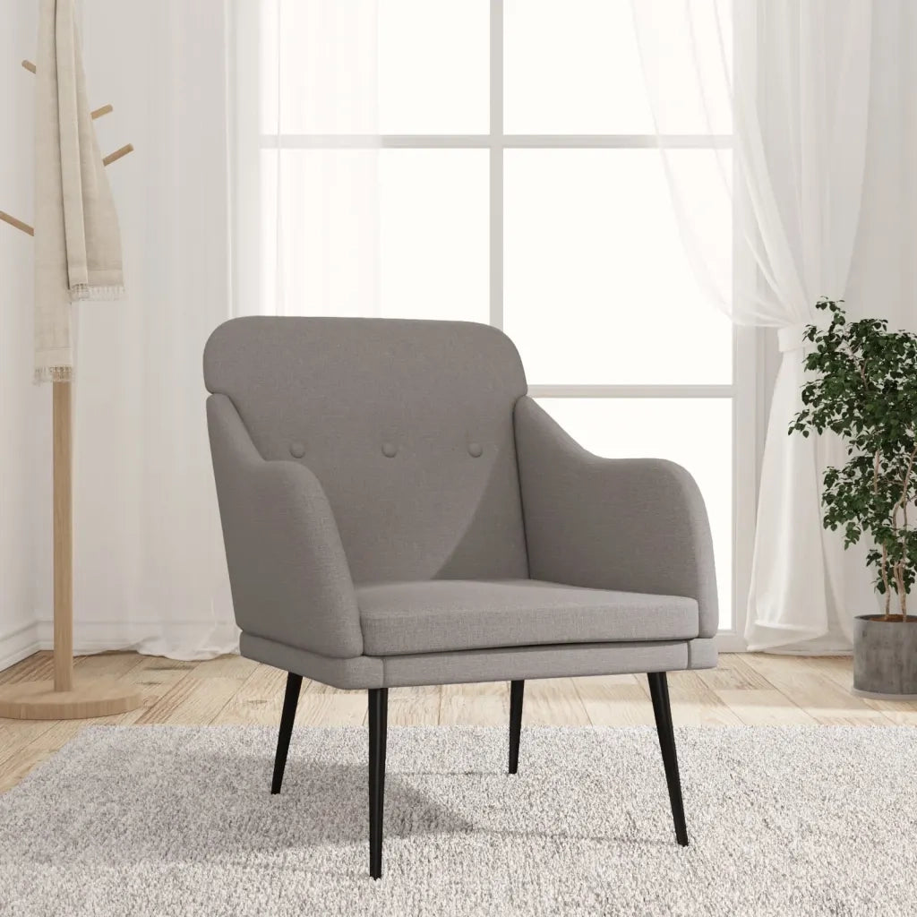 Poltrona Tortora 63x76x80 cm in Tessuto
