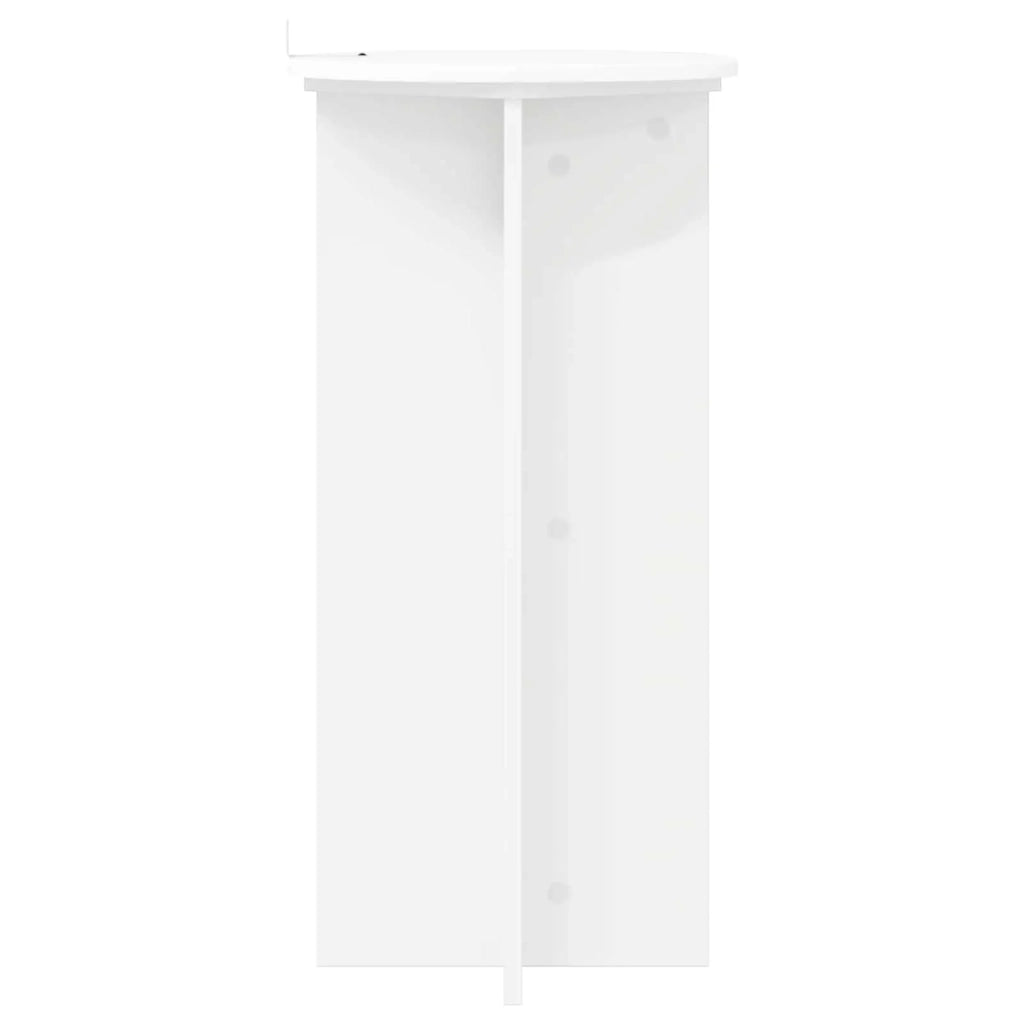 Supporto per piante 2 pcs Bianco Ø40 x 80 cm
