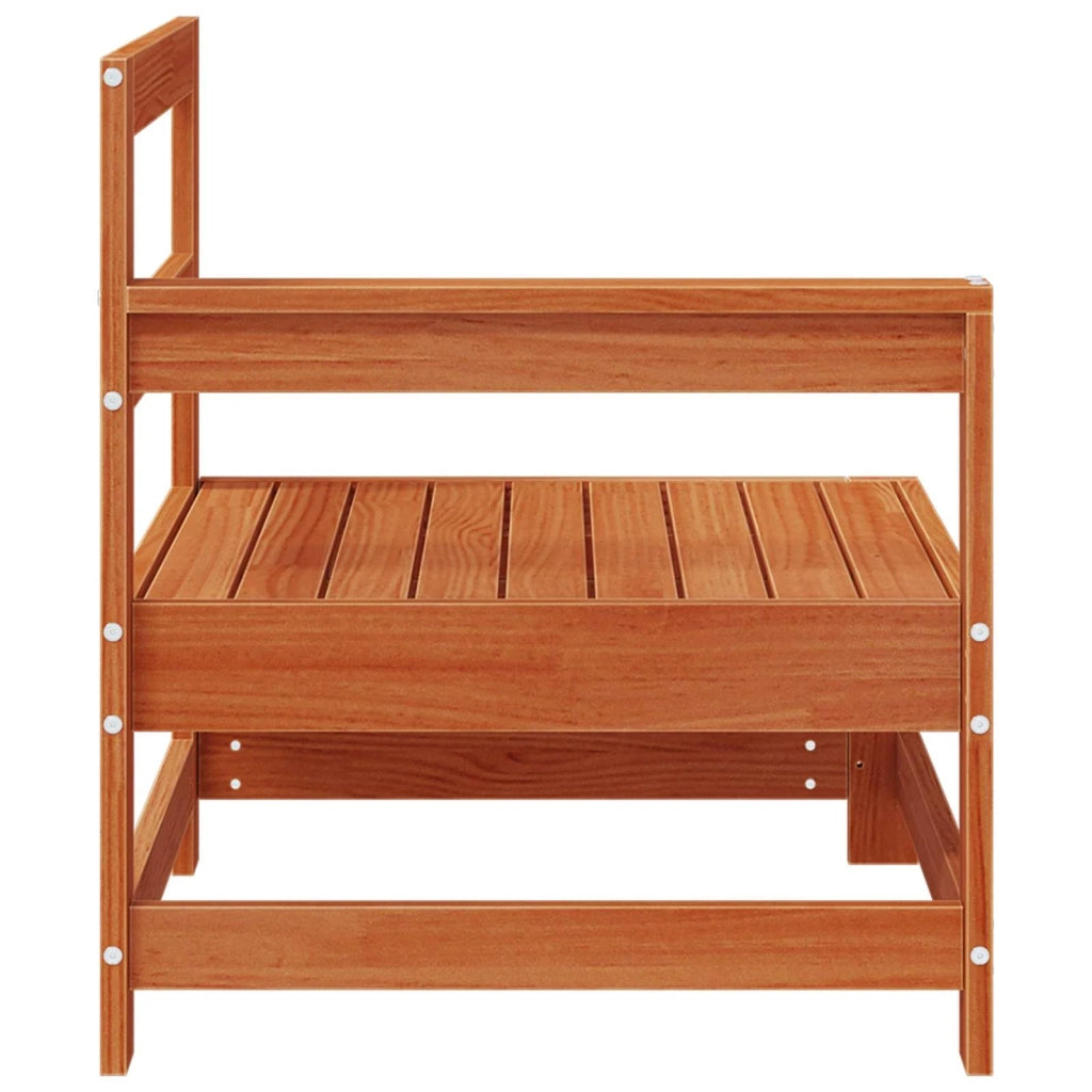 Divano Angolare da Giardino-Sofa da giardino Legno di pino massiccio 615747