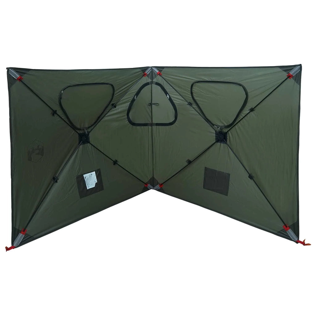 Tenda da Caccia con tetto Verde militare 145 x 145 x 150 cm 42028726