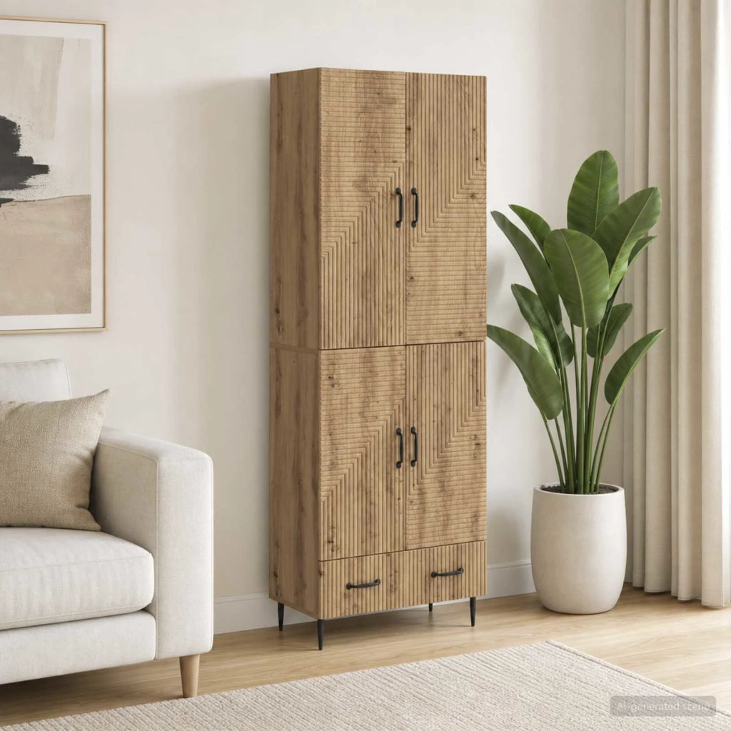 Set di armadi 2 pcs 66 x 34,5 x 95 cm Legno ingegnerizzato 3416618