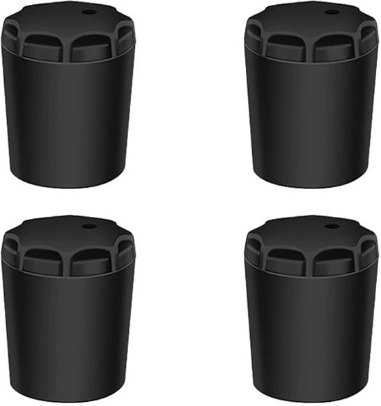 Accessori per pescatori - Protezione per l'attrezzo da pesca - Supporto finale robusto - Copertura in silicone - 4 pezzi - Grip comodo - Resistente al calore