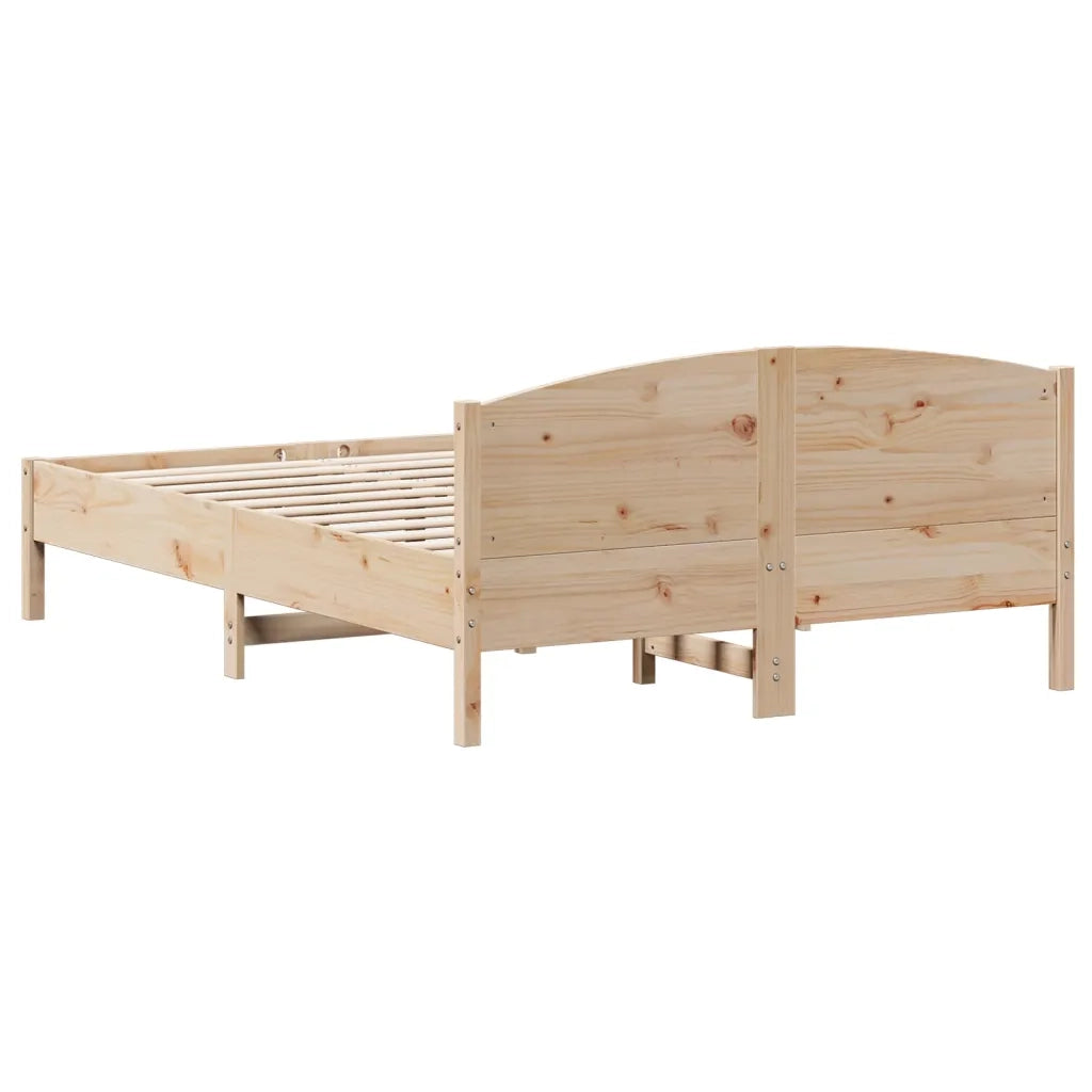 Giroletto senza Materasso 150x200 cm in Legno Massello di Pino 3216197