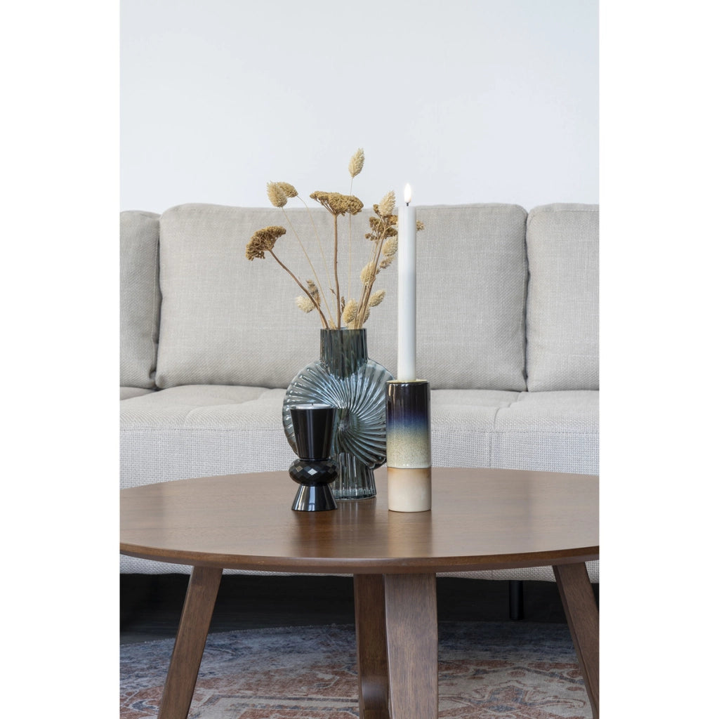 Tavolino Hellerup, Marrone, MDF, 75x75x36 cm