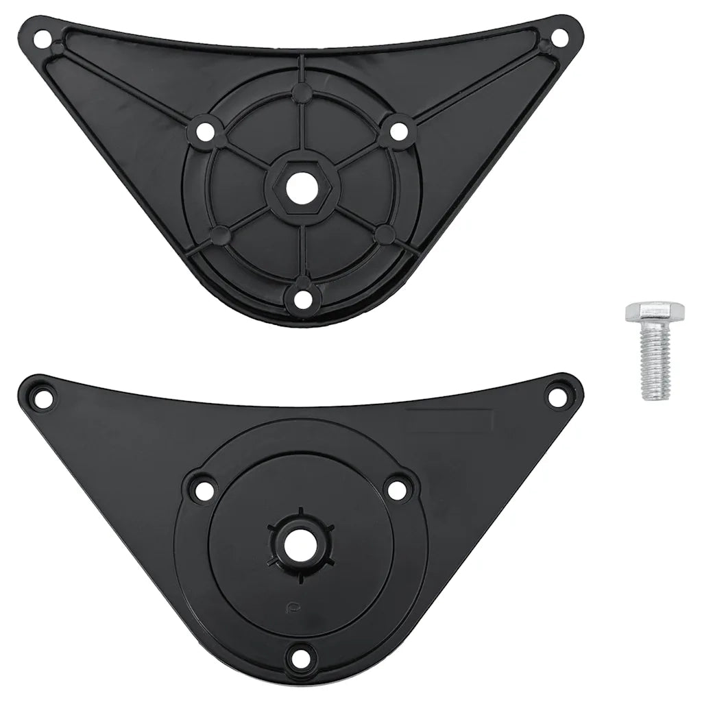 Gambe Tavolo 4 pz Regolabili Nere 1100 mm 242150