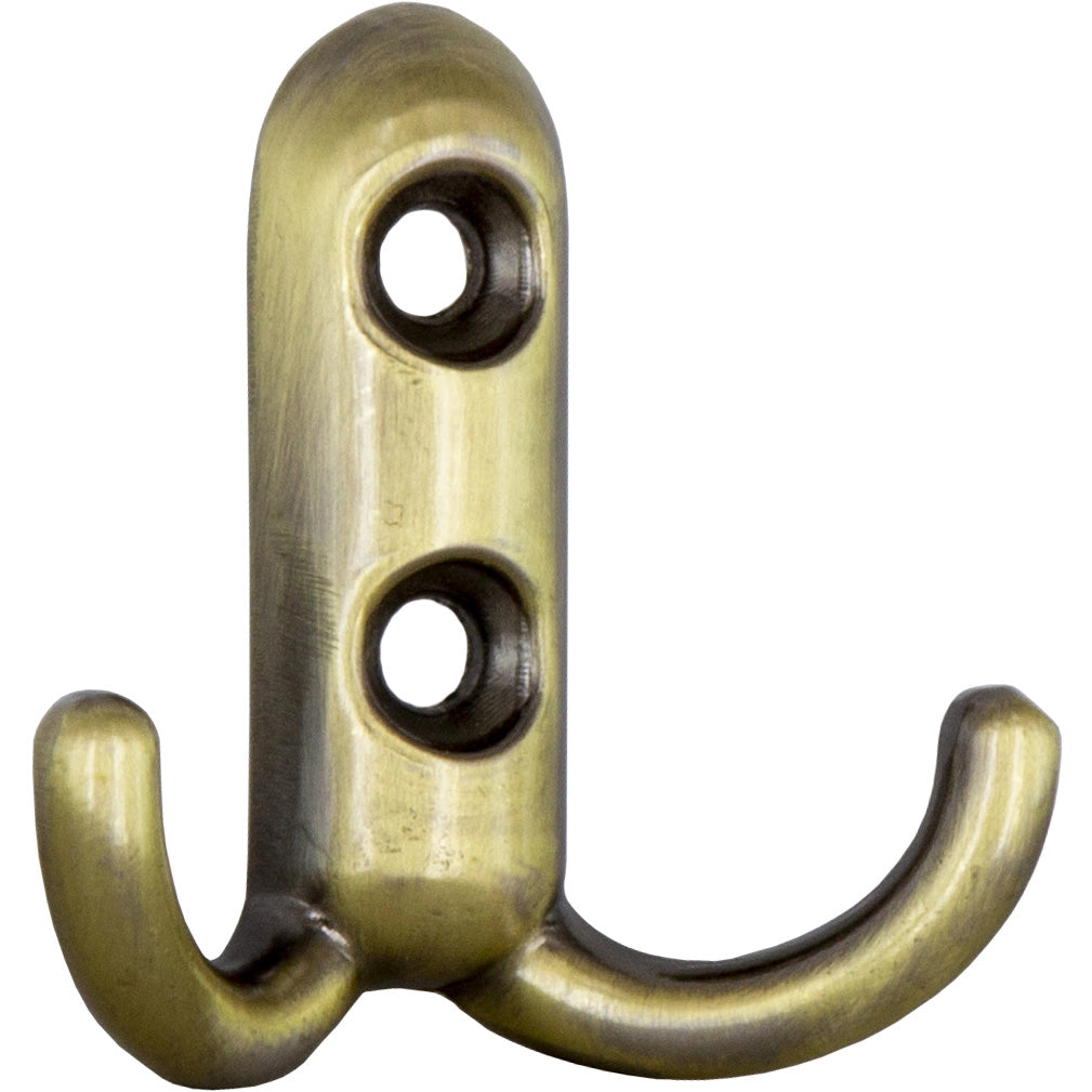 APPENDIABITI A 2 GANCI 45X45 MM BRONZO SFUMATO- 25,0 pz