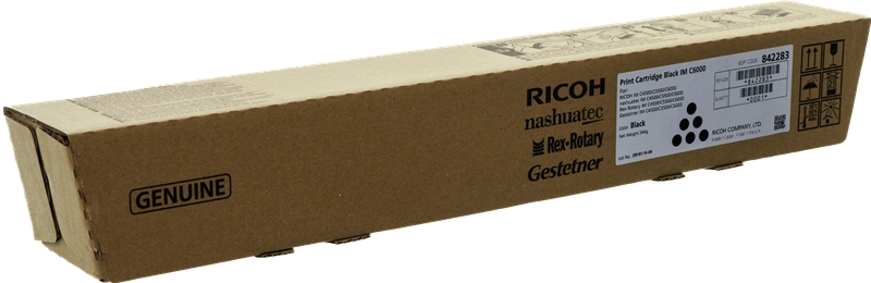 Ricoh 842283 cartuccia toner 1 pz Originale Nero