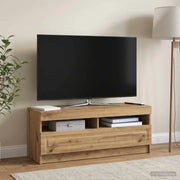Mobile TV LED Rovere Artigianale Legno ingegnerizzato 897874