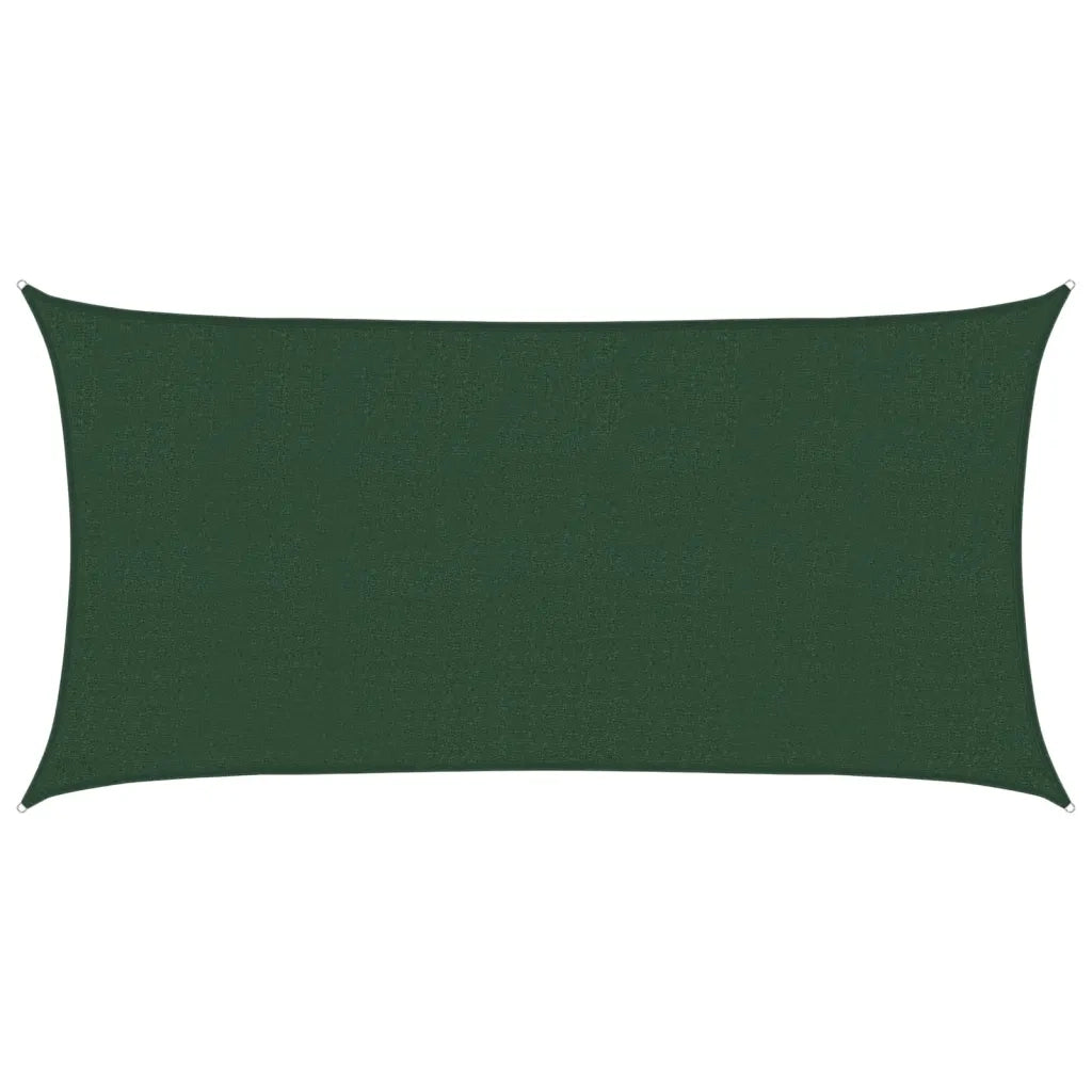 Vela Parasole 160 g/m² Verde Scuro 2x4 m in HDPE 311449