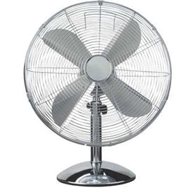 VENTILATORE DA TAVOLO IN METALLO  Ø 40 cm