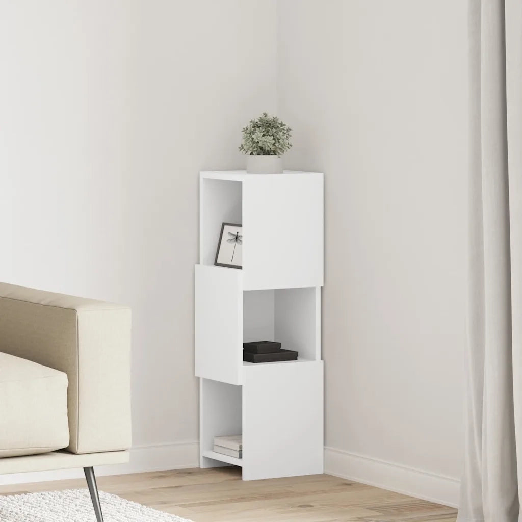 Mobile angolare 25,5x25x80cm Legno multistrato 889813