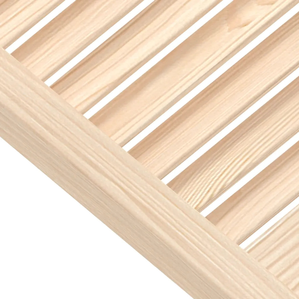 Anta con Design a Lamelle 99,3x49,4 cm in Legno di Pino CFW8858524