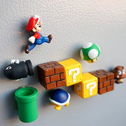 Magnetico per frigorifero, Set di 10 decorativi Magnetico Super Mario per frigorifero, decorativo per Thanksgiving per frigoriferi da cucina