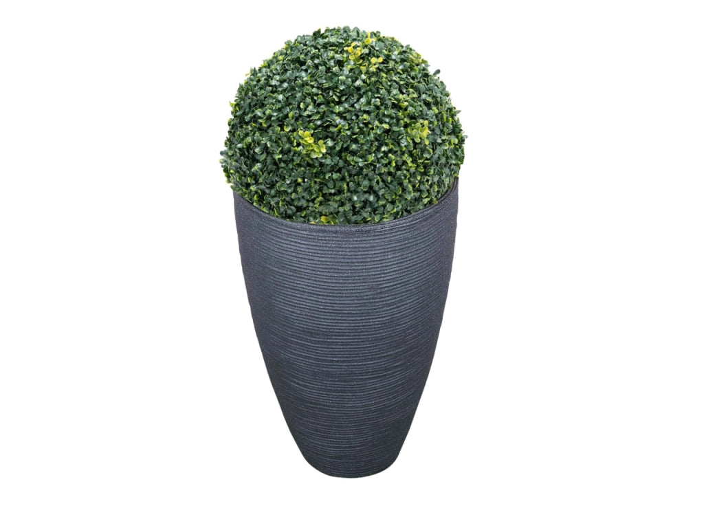 Sfera Erba Sempreverde Palla Decorativa Verde Artificiale Esterno Interno - Diametro 38cm - Verde