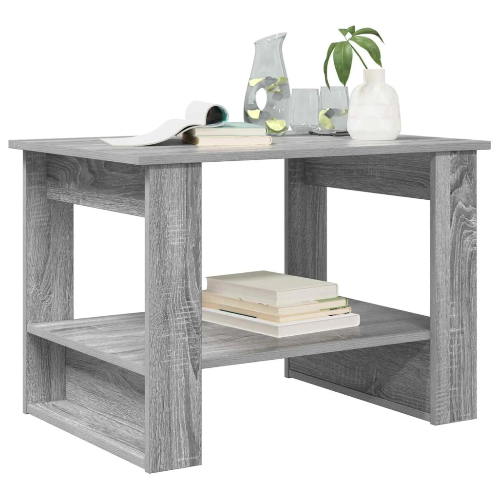 Tavolino da salotto Grigio Sonoma 72 x 50 x 50 cm