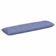 Cuscino per Schiena | Cuscino dorsale Blu jeans 180 x 19 x 50 cm Tessuto
