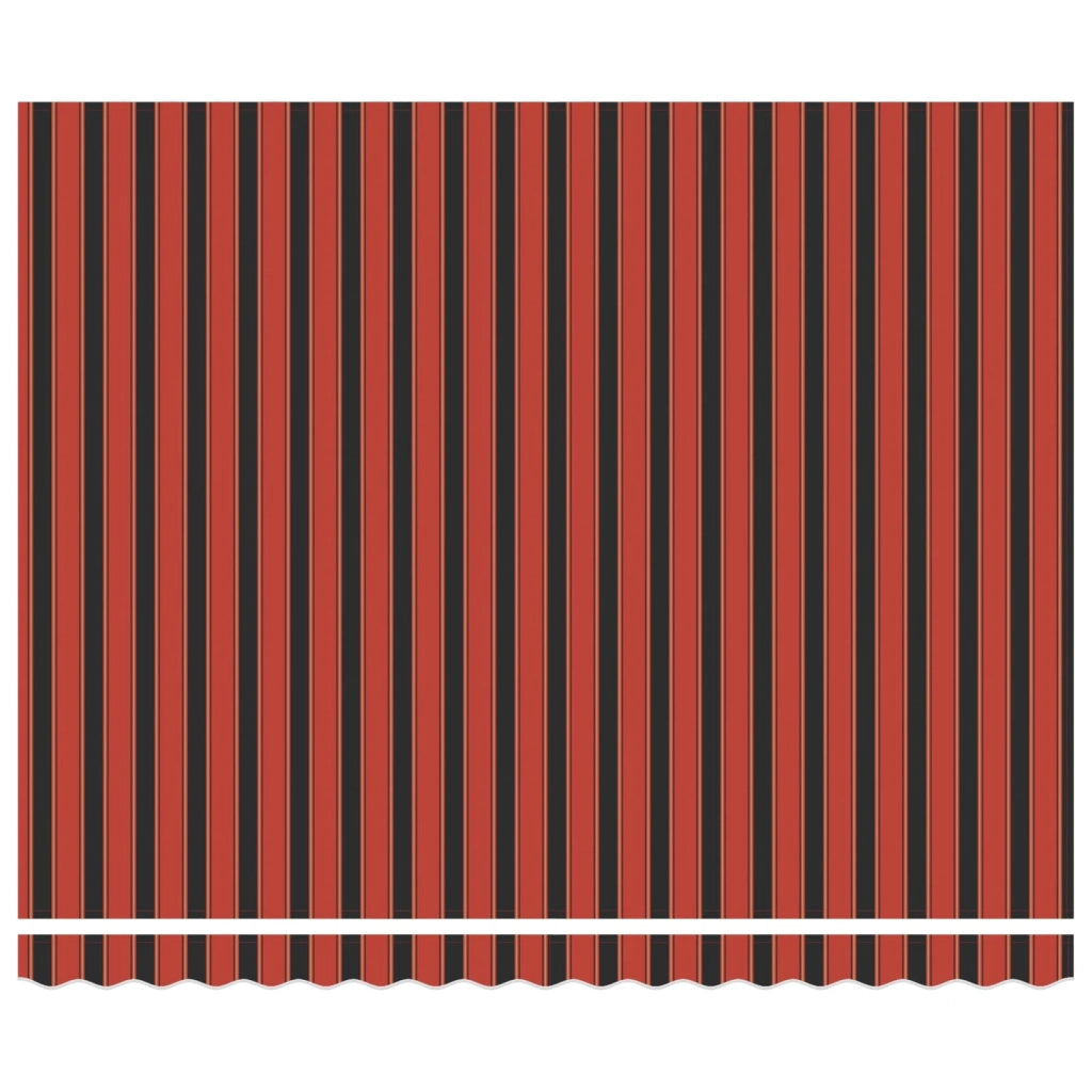 Tettuccio Elettrico Retrattile arancione e marrone 350 x 250 cm 3330227