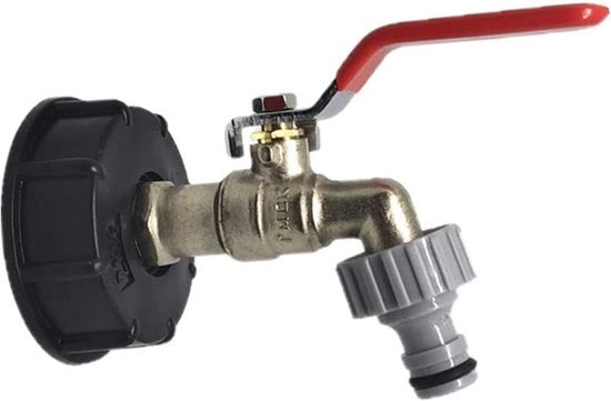 Adattatore per tubi 1/2 pollici, adattatore per rubinetto tonde, doppia vite per rubinetto acqua tonde per giardino, irrigazione, lavatrice