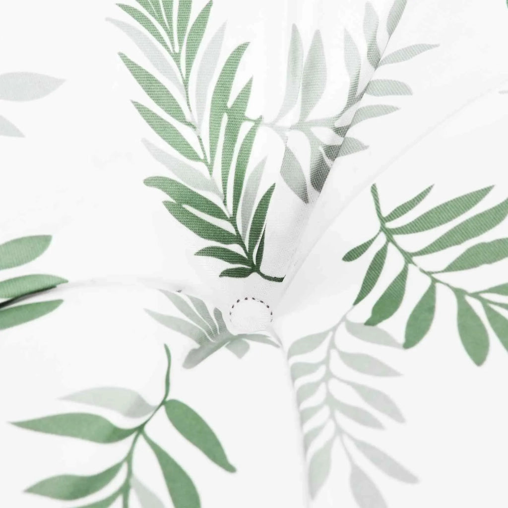Cuscino da Esterno 6 pcs Bianco 100 x 50 x 7 cm Tessuto