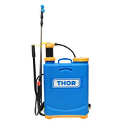 Pompa di spruzzatura, vermorel manuale con serbatoio da 16L, 2 ugelli intercambiabili THOR.