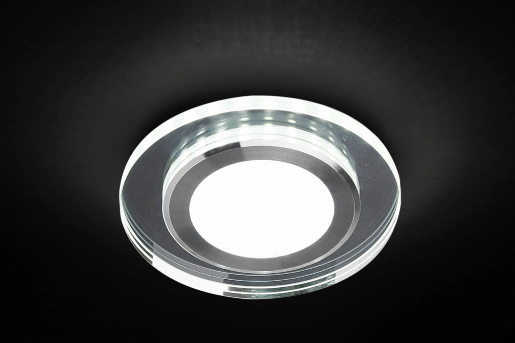 Candellux SSP faretto incasso LED 5W 2xGU10 cromo tondo