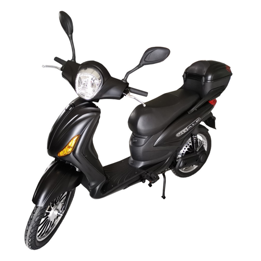 Bici Elettrica Scooter Velocipede Vitale NJT-007 250W  20Ah 48V Batteria a Grafene-Nero Opaco Matt