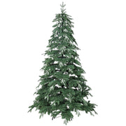 Albero di Natale Artificiale 210 cm ¨C Zephmum ¨C Effetto Neve Pieghevole