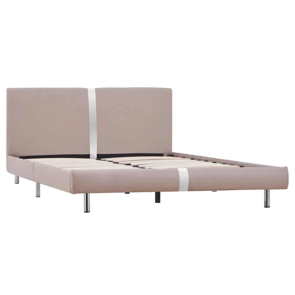 Giroletto senza Materasso Cappuccino in Similpelle 140x200 cm 280843