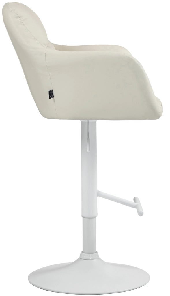 Barhocker Natoma Kunstleder weiЯ