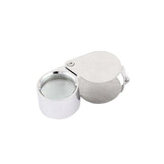 Trade Shop - Mini Lente Ingrandimento 20x21mm Tascabile Acciaio Eye Loupe Gioiellieri Monete -