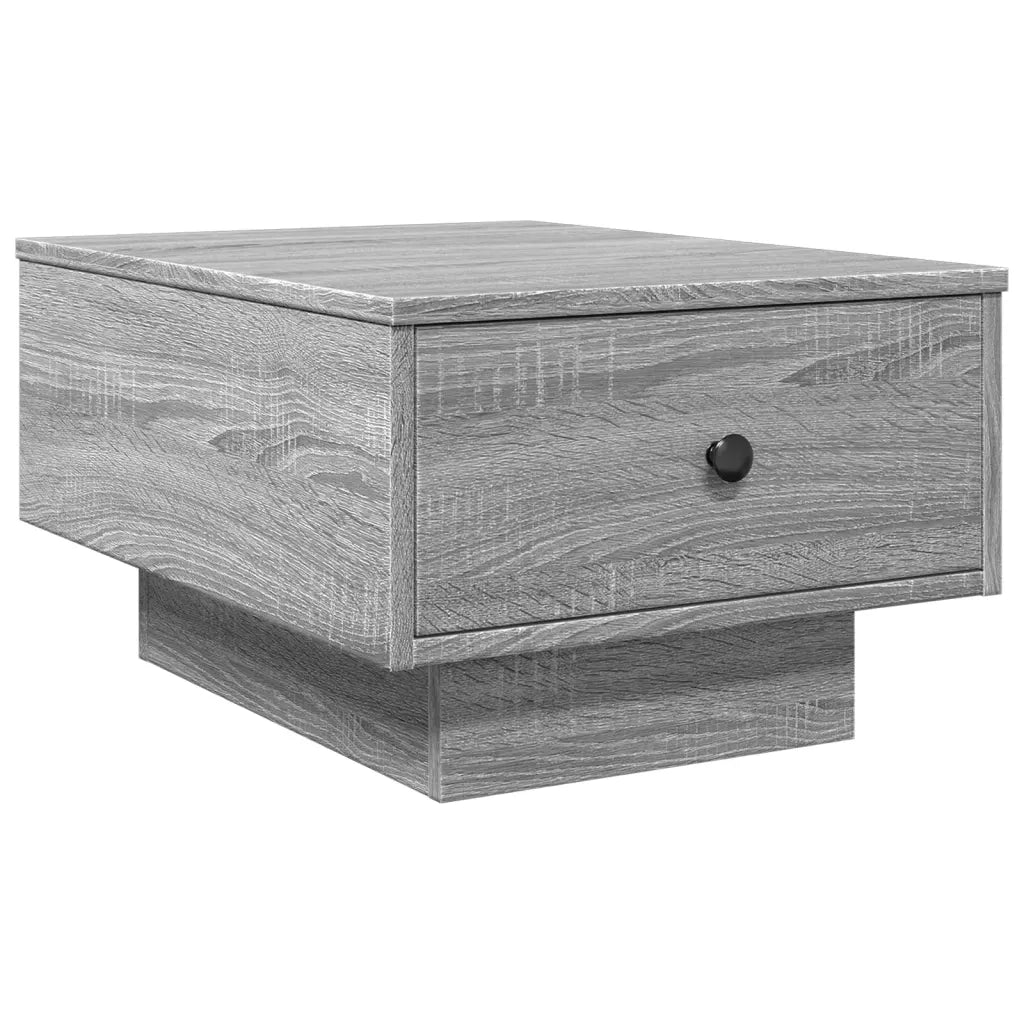 Tavolino Salotto Grigio Sonoma 60x45x31 cm Legno Multistrato 848085
