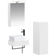 Set di Armadi da Bagno 4 pcs Bianco 50 x 14,5 x 70 cm 3407383