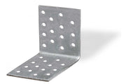 Giunto Ad Angolo Forato Mm 2,5 60X60X40 Zincato Set 5 Pezzi - Masidef