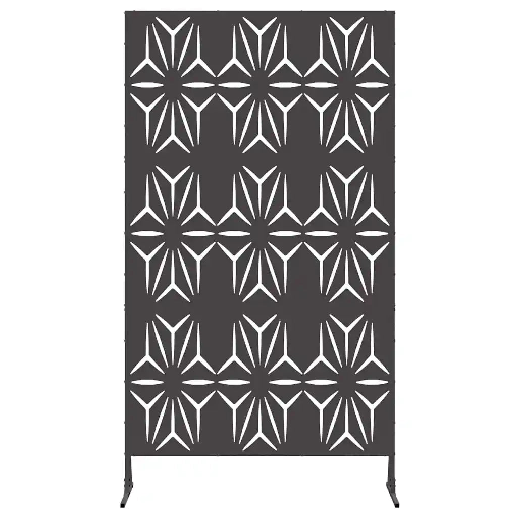 Schermo per Privacy Nero 100 x 50 x 180 cm Acciaio CFW6687561