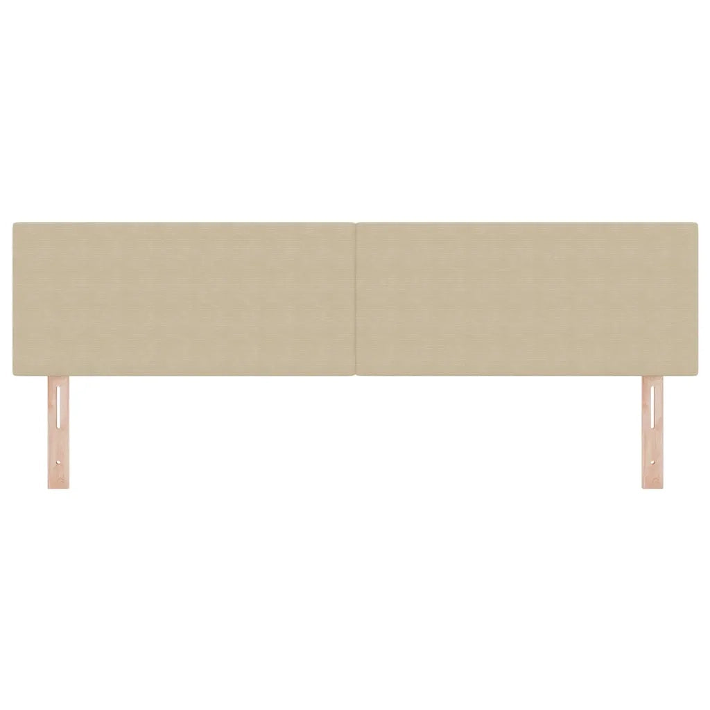 Testiera LED con testiera Grigio Verde 180 cm Tessuto in Cords 3338036