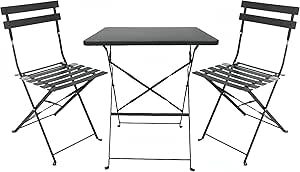Salotto set da giardino Koby, con tavolo e 2 sedie