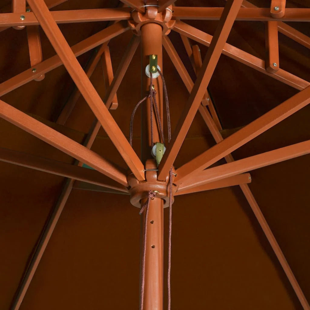 Ombrellone doppio con palo in legno terracotta 270 cm 02_0008444