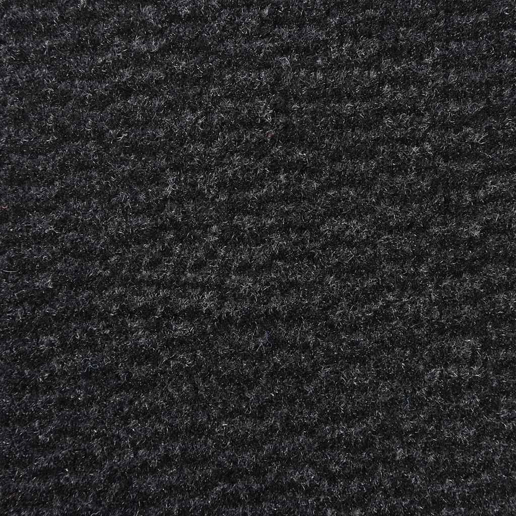 Zerbino antiscivolo di design per interni ed esterni 60 x 90 cm PP nero 02_0058105