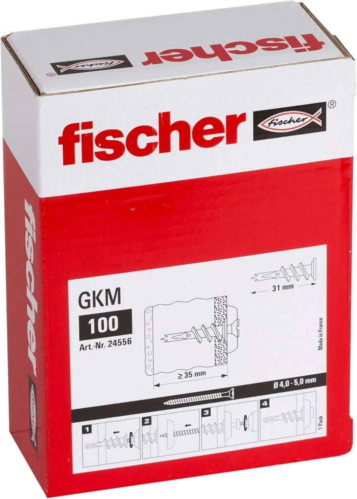Tassello Per Cartongesso Gkm (100 Pz.)