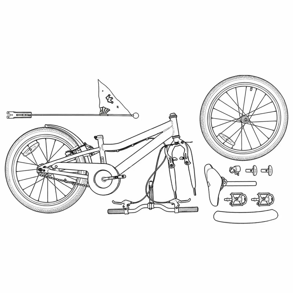 Bicicletta per Bambini 20 Pollici 42009651