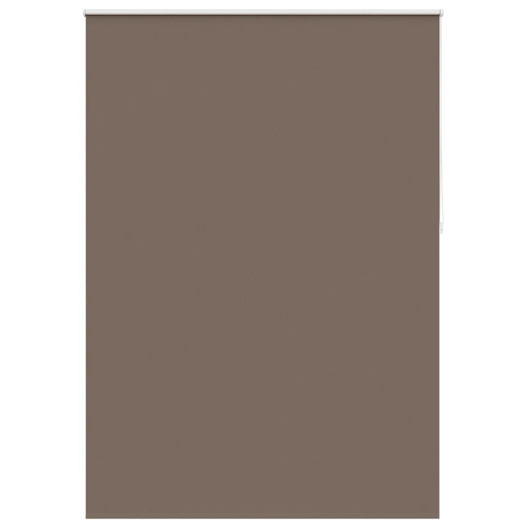 Tenda a rullo oscurante 144,4x230 cm Tessuto Larghezza 140 cm caffè 240171