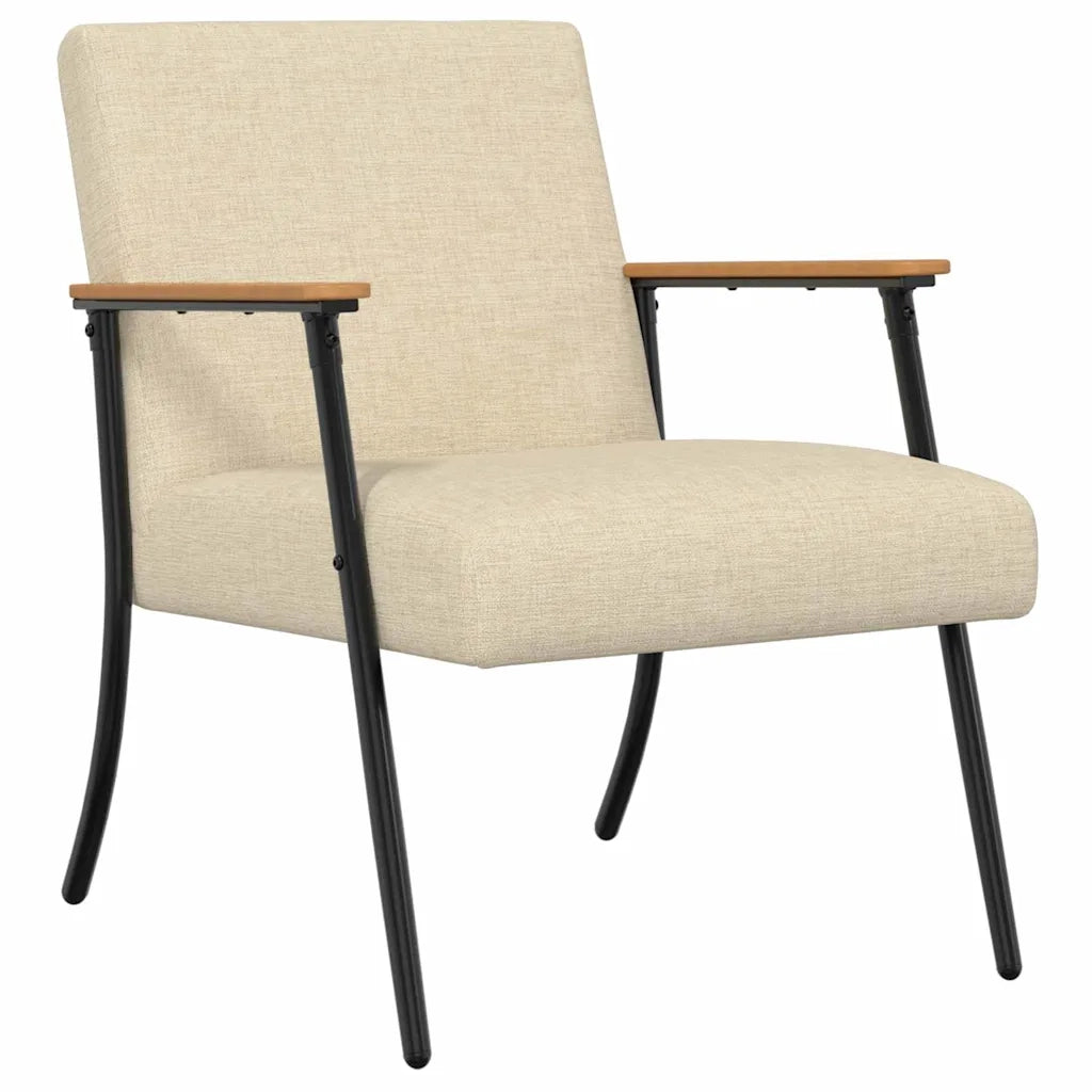 Poltrona | Sedia Relax Crema Tessuto