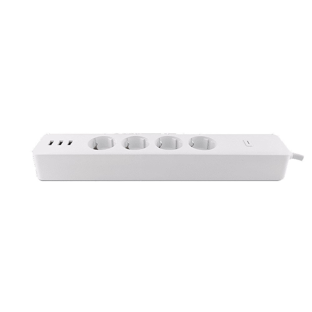 Trade Shop - Ciabatta Multipresa Smart Intelligente Wifi Con 4 Prese Ac 3 Porte Usb M3su411-eu -