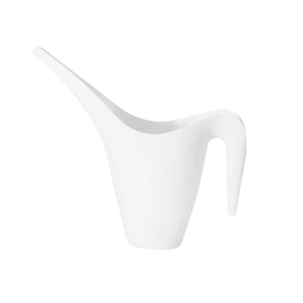 Trade Shop - Annaffiatoio Con Becco Lungo Bianco Innaffiatoio Per Giardino Dim.17x18.5x8cm -