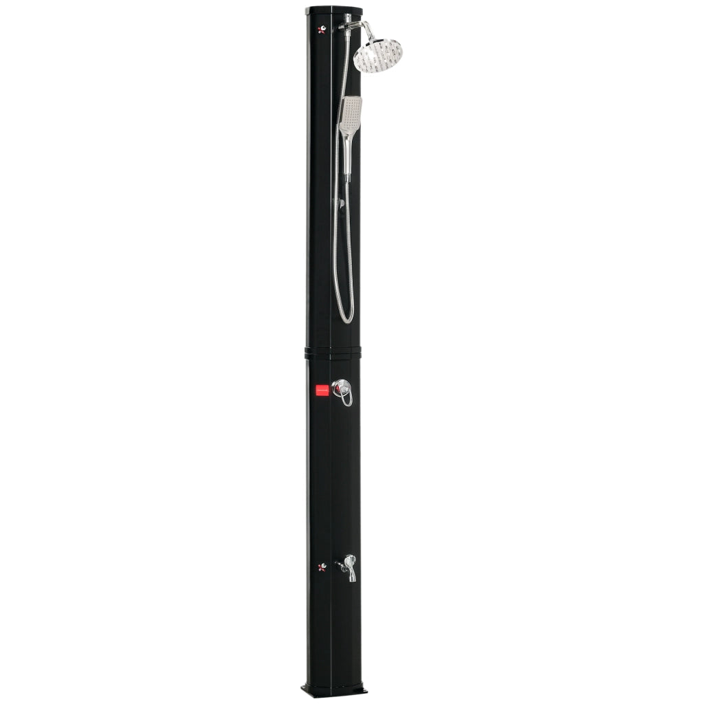 Doccia Solare Esterno 35L ¨C Zephmum ¨C Bianco