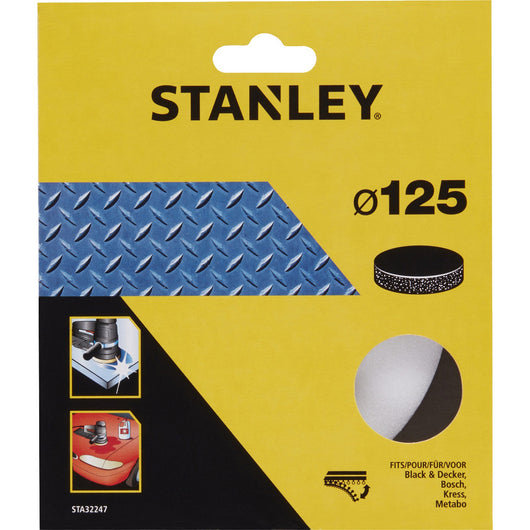 piranha/stanley sta32247 (x32247) tampone per rotorbitale 125 cod:ferx.48458